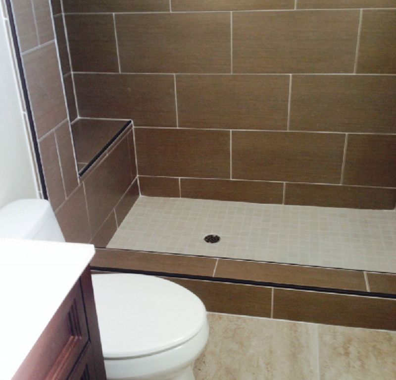 Full Customer Shower with Soap and Custom Seat