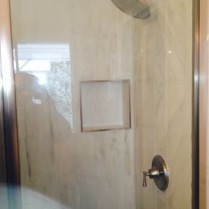 Completely New Shower with Inserts
